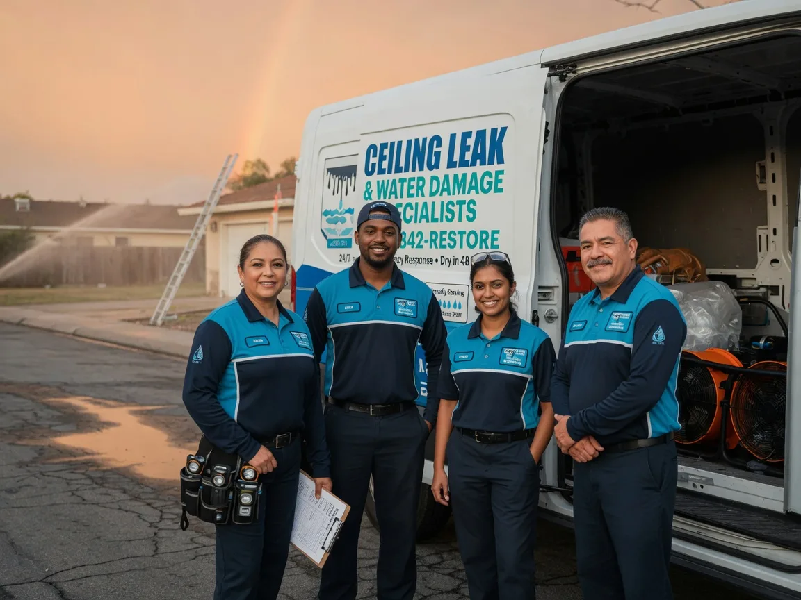 Ceiling Leak Cleanup company in Brohard, WV