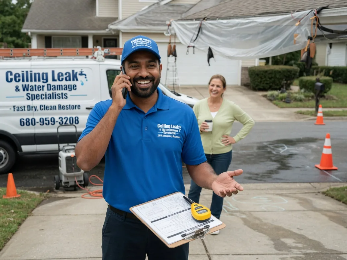 Ceiling Leak Cleanup Brohard, WV FAQs